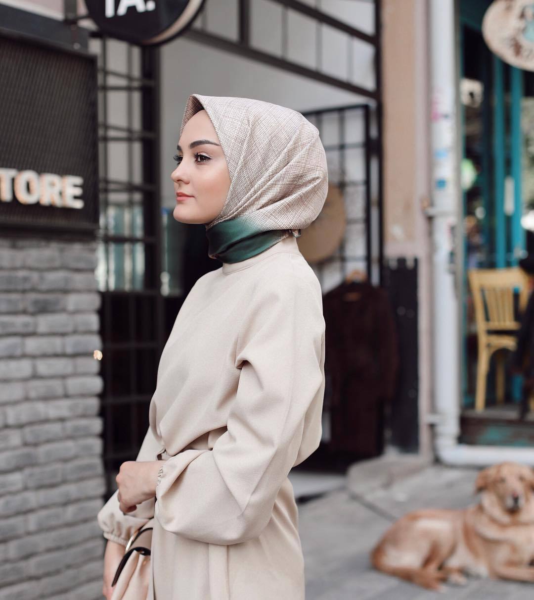 Muslim Arab girl Muslim plus size two-piece suit