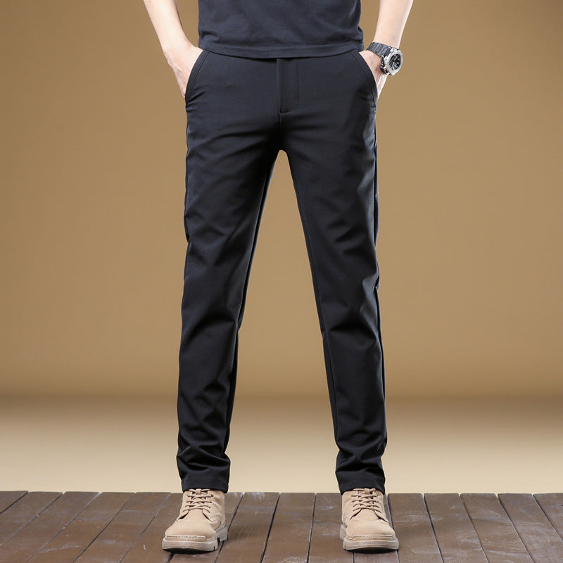 Men's New High Elastic Slim-fit Solid Color