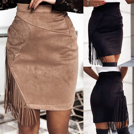 New Fashion  Skirt Sexy Irregular High Waist Amrican Style