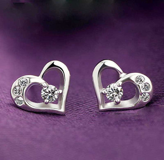 925 Sterling Silver Stud Earrings Women´s