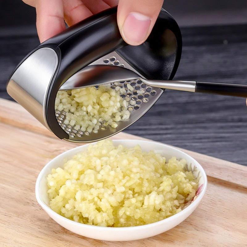 Stainless Steel Garlic Press Manual Garlic Mincer Chopping Garlic Tools