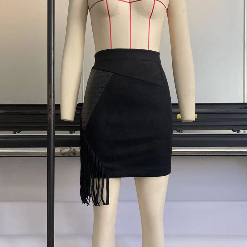 New Fashion  Skirt Sexy Irregular High Waist Amrican Style
