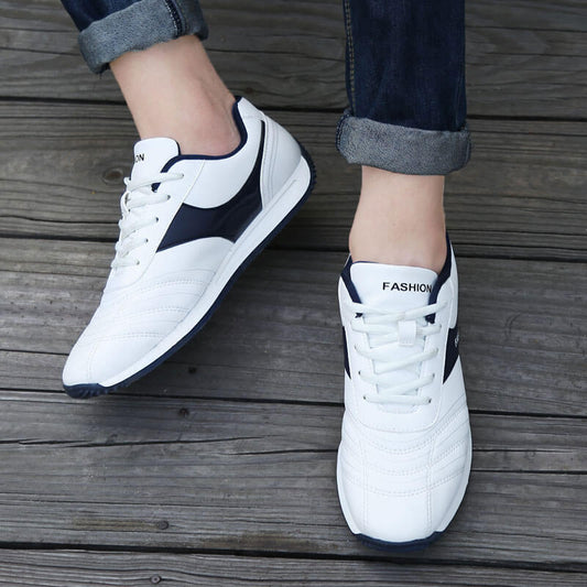 White Shoes Social Boy Wear-resistant Skate Shoes Men's