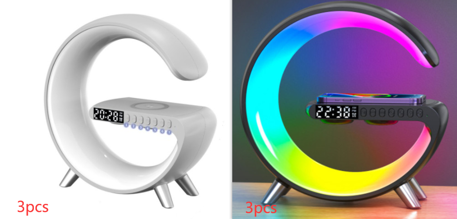 New Intelligent  Lamp Bluetooth Speake Wireless Charger Atmosphere