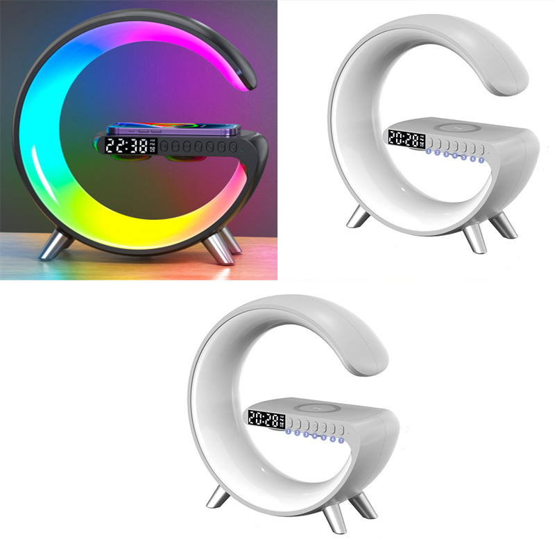 New Intelligent  Lamp Bluetooth Speake Wireless Charger Atmosphere