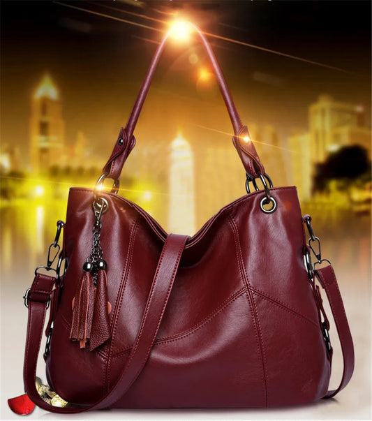 Shoulder Bags for Women Leather Messenger Bag Designer Crossbody Bag Retro Tote