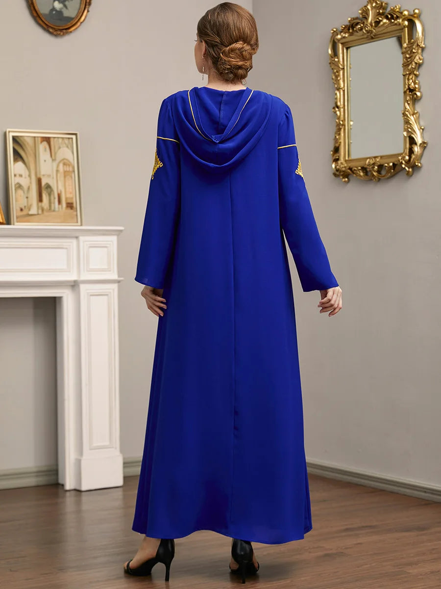 Party Arab Morocco Muslim Dress Abayas Women Ramadan Hijab Abaya Longue Musulmane Vestidos