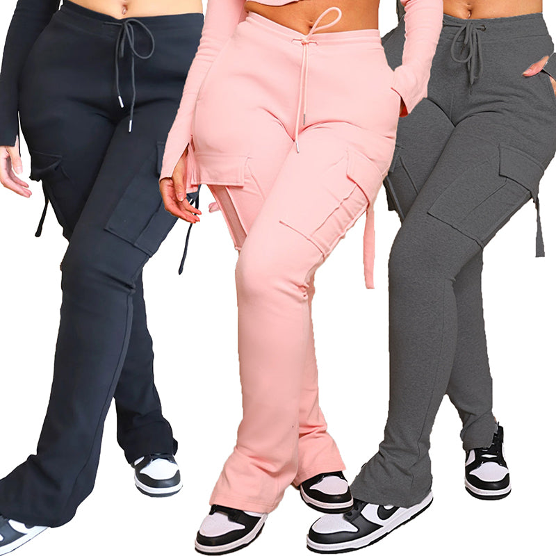 Cargo Pants With Pockets Fashionable Trousers women