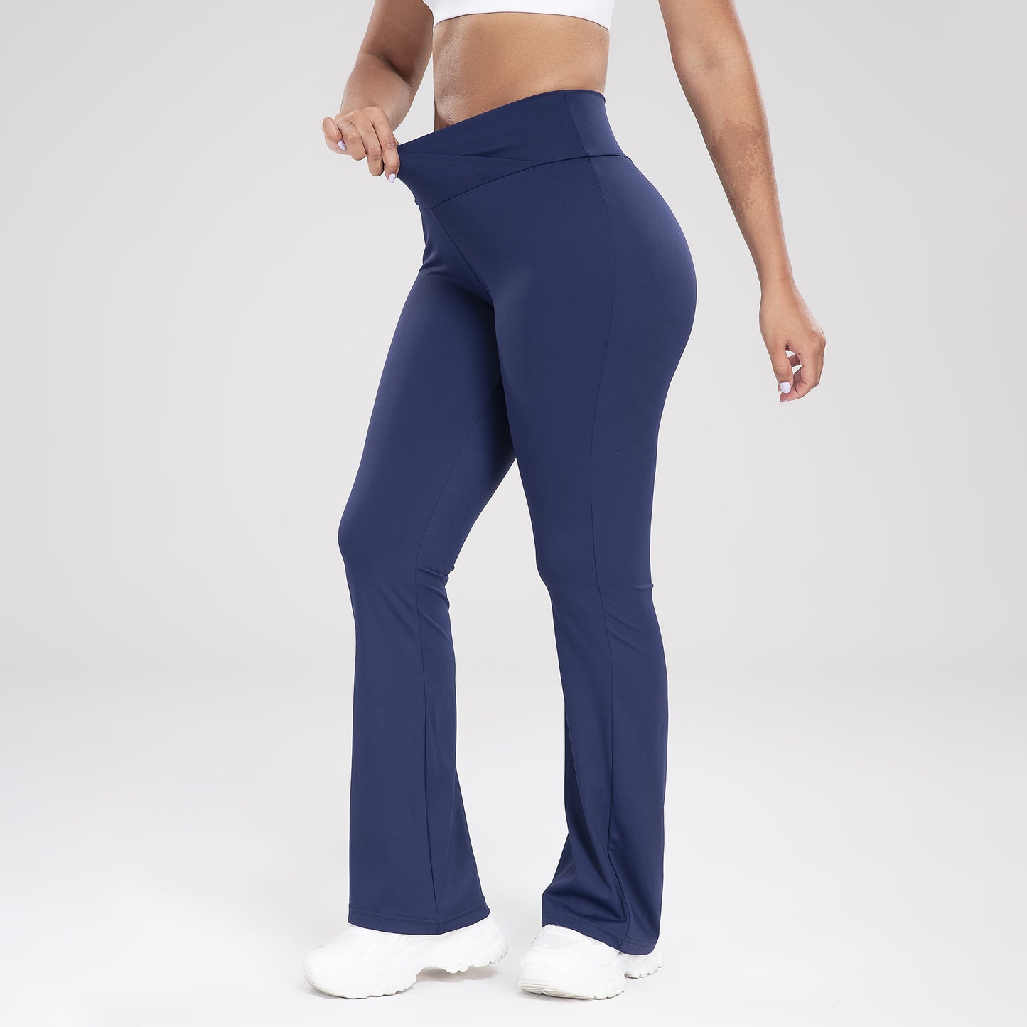 Global Fashion Leisure Sports Bell-bottom Pants Slim Fit Yoga Pants Women